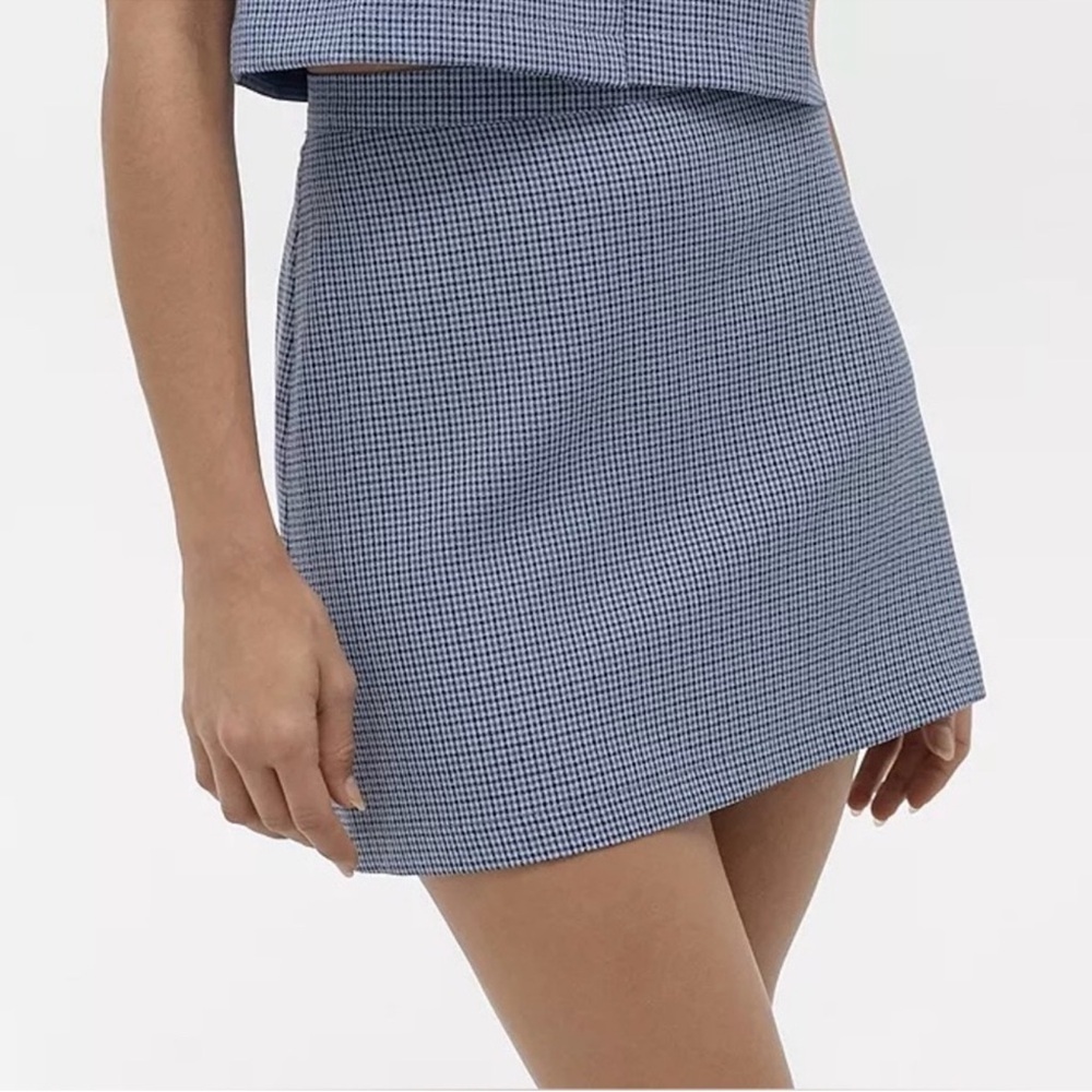 Urban Outfitters Plaid Academia Mini Skirt - Size Medium